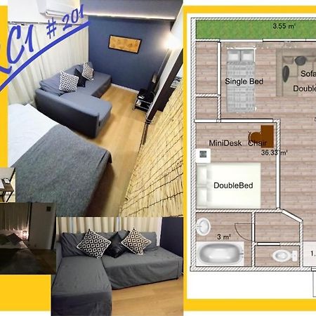Апартаменты 板橋 Rcアネックス Rc201 Токио Экстерьер фото